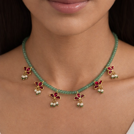 GULBAHAR KUNDAN NECKLACE