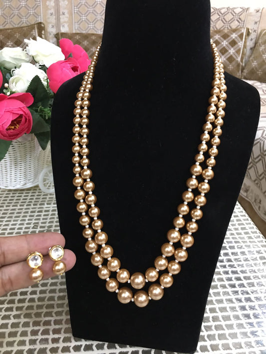 Pearl Metallic Mala