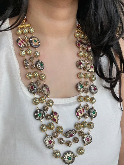 Multicolour Layered Mala