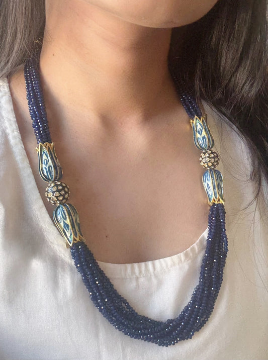 LOTUS BEADS NECKLACE