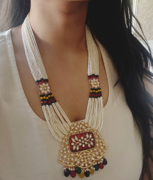 MULTI COLOR RAJWADI HAAR