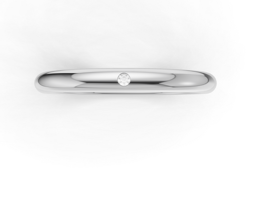 ENGRAVED SILVER BAND RING